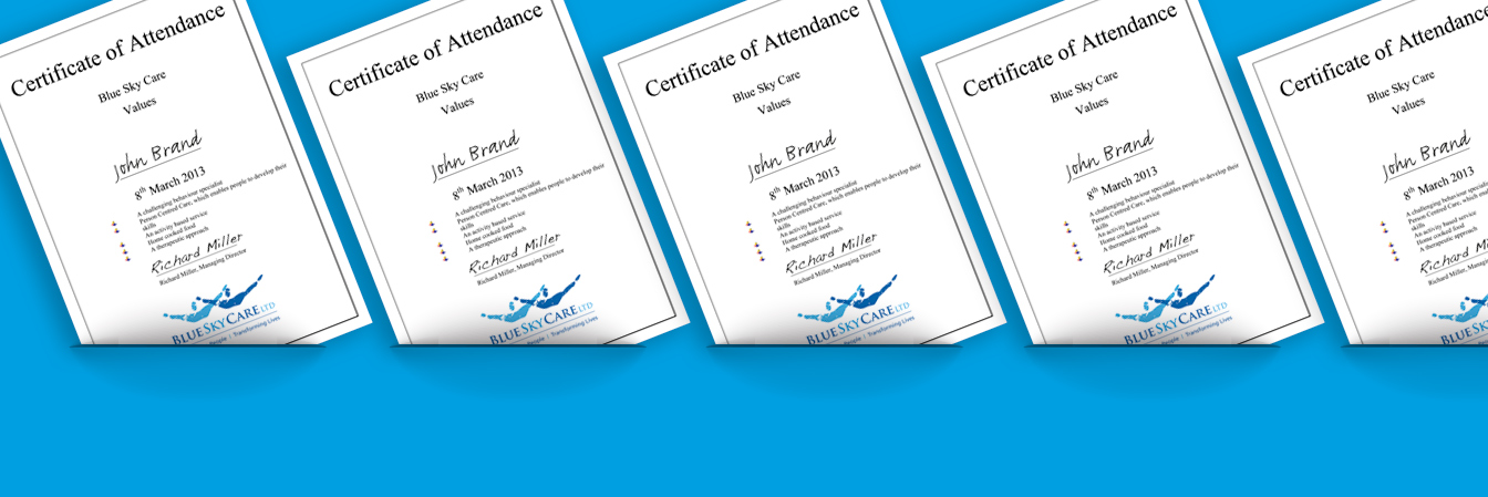 Certificates-Edit